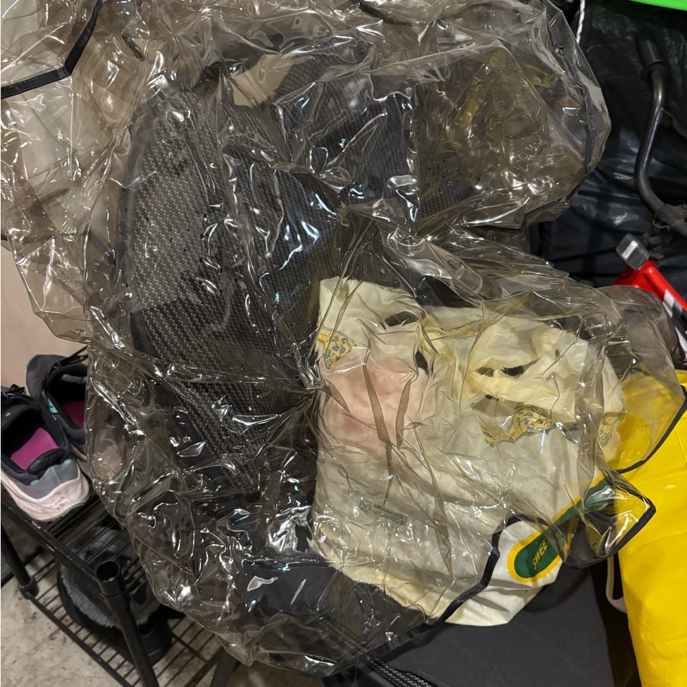 Clear Plastic Rain Cover